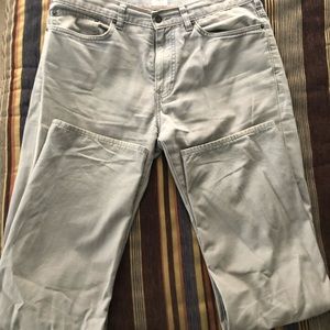 Men’s Dockers 33x32 Grey Pants D2 Straight